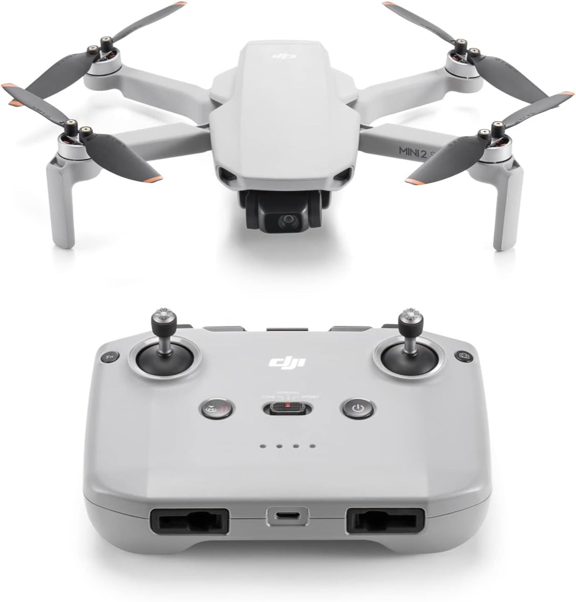 DJI - Mini 2 SE Drone with Remote Control - Gray